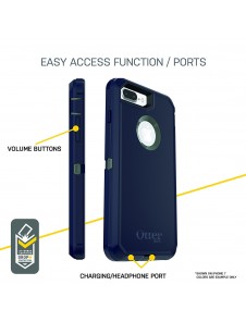 OtterBox Defender Series till iPhone 7 Plus / iPhone 8 Plus - Svart