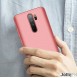 Rosa och mycket snyggt omslag Xiaomi Redmi Note 8 Pro.