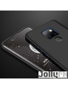 JollyFX 360 Protection Case Främre och bakre Case Täcker hela kroppen Huawei Mate 30 Lite - Svart