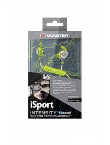 Monster iSport Intensity In-Ear Bluetooth Wireless Headphones - Grön