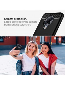 Matt svart och mycket snyggt omslag Xiaomi Poco F2 Pro.