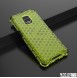 JollyFX Honeycomb Case pansarskydd med TPU-stötfångare för Xiaomi Redmi Note 9 Pro / Redmi Note 9S - Grön
