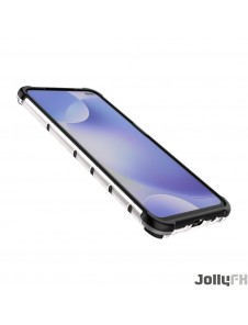 JollyFX Honeycomb Case rustning omslag med TPU Bumper till Xiaomi redmi K30 - Genomskinlig