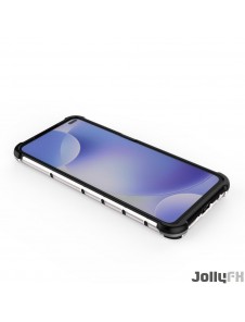 JollyFX Honeycomb Case rustning omslag med TPU Bumper till Xiaomi redmi K30 - Genomskinlig