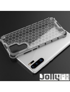 JollyFX Honeycomb Case pansarskydd med TPU-stötfångare för Huawei P30 Pro - Grön
