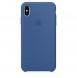 Apple MVF62ZM/A Silicone Case till iPhone XS Max - Delft Blue