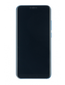 LCD-display + Touch Unit + Framsida Huawei Honor 10 - Blå (New Swap Unit)