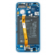 LCD-display + Touch Unit + Framsida Huawei Honor 10 - Blå (New Swap Unit)
