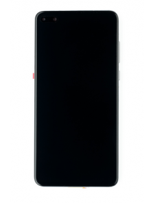 LCD-skärm + beröringsenhet + framsida Huawei P40 - Isvit (Service pack)