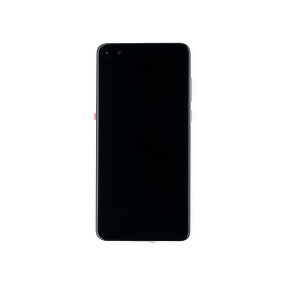 LCD-skärm + beröringsenhet + framsida Huawei P40 - Isvit (Service pack)