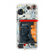 LCD-skärm + beröringsenhet + framsida Huawei P40 - Isvit (Service pack)