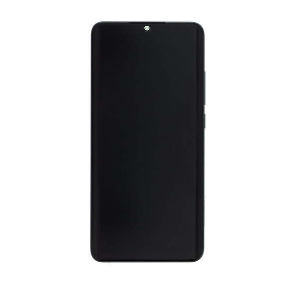 LCD-display + Touch Unit + Framsida för Xiaomi Mi Note 10 - Svart (Service Pack)