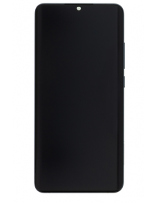 LCD-display + Touch Unit + Framsida för Xiaomi Mi Note 10 - Svart (Service Pack)