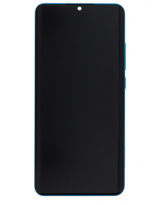 LCD-skärm + beröringsenhet + framsida för Xiaomi Mi Note 10 - Grön (Service Pack)