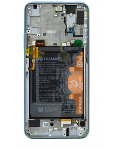 LCD-display + beröringsenhet + framsida Huawei P Smart Pro - Andningskristall (Service Pack)