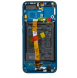LCD-display + beröringsenhet + framsida Huawei Honor 10 - Grön (Service Pack)