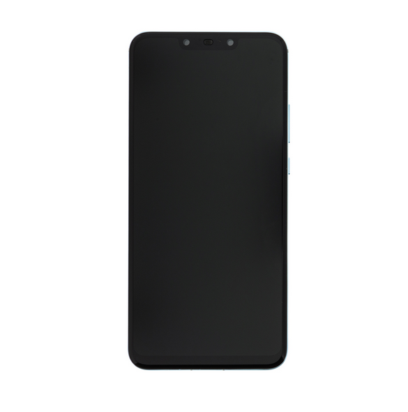 LCD-skärm + beröringsenhet + framsida Huawei Nova 3 - Grön (Service pack)