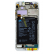 LCD-skärm + beröringsenhet + framsida Huawei Honor 6A - Vit (Service Pack)