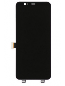 LCD-skärm + peksenhet Google Pixel 4XL - Svart (Service Pack)