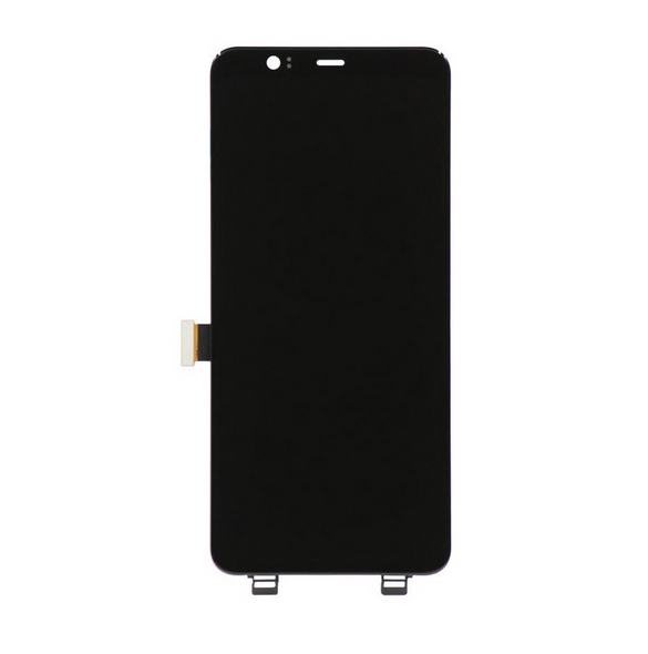 LCD-skärm + peksenhet Google Pixel 4XL - Svart (Service Pack)