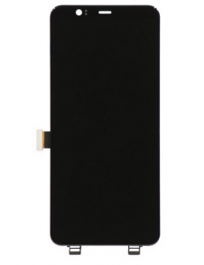 LCD-skärm + peksenhet Google Pixel 4XL - Svart (Service Pack)