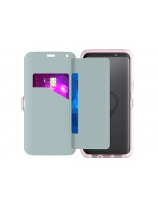 Tech21 T21-5961 Evo Wallet Folio Cover till Samsung Galaxy S9 - Rosa