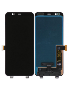 LCD-skärm + peksenhet Google Pixel 4XL - Svart (Service Pack)