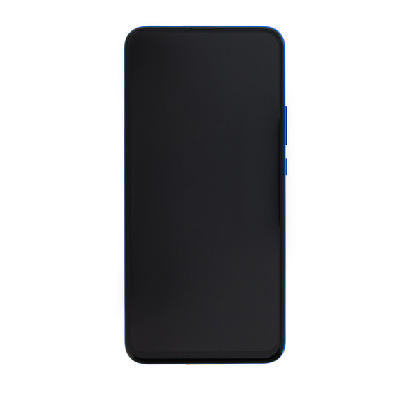 LCD-display + Touch Unit + Framsida Huawei Honor 9X - Blå (Service Pack)