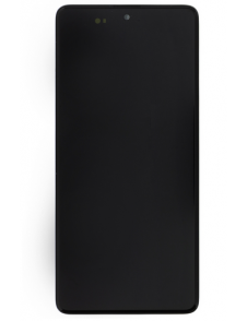 LCD-display + Touch Unit Samsung Galaxy A71 - Svart (Service Pack)