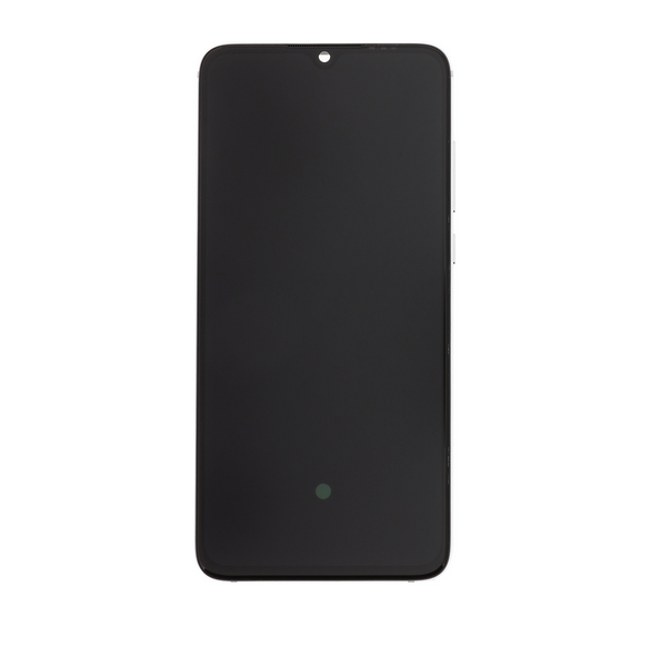 LCD-display + Touch Unit + Framsida för Xiaomi Mi 9 Lite - Vit