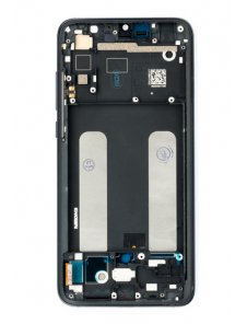 LCD-display + Touch Unit + Framsida för Xiaomi Mi 9 Lite - Svart