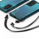 Svart och väldigt snyggt omslag Huawei P40.