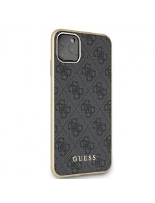 Guess  4G Collection hårt fodral iPhone 11 Pro Max - Grå