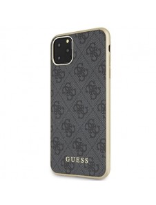 Guess  4G Collection hårt fodral iPhone 11 Pro Max - Grå