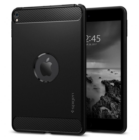 Spigen Rugged Armor Ipad Mini 5 2019 Black - Svart