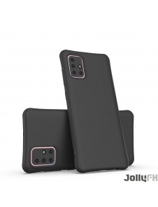 Svart och väldigt snyggt omslag Samsung Galaxy A71.