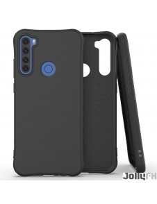 JollyFX Soft Color Case flexibel gelväska till Xiaomi Redmi Note 8T - Svart