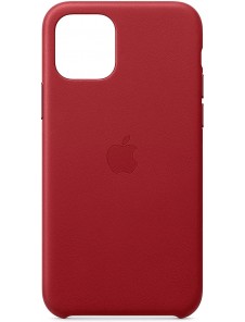 Apple MWYF2ZM/A Läderskal till iPhone 11 Pro - Röd