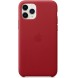 Apple MWYF2ZM/A Läderskal till iPhone 11 Pro - Röd