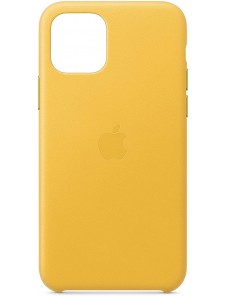 Apple MWYA2ZM/A Läderskal till iPhone 11 Pro - Gul