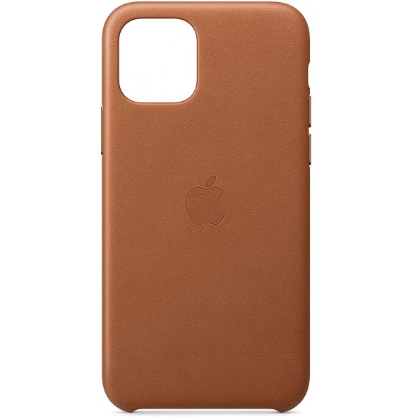 Apple MWYD2ZM/A Läderskal till iPhone 11 Pro - Sadel Brun