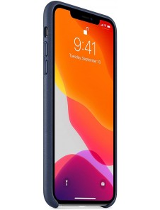 Apple MX0G2ZM/A Läderskal till iPhone 11 Pro Max - Blå
