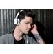 Sony MDR-10RC Hörlurar med mikrofon på örat, kabelansluten - Vit