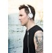 Sony MDR-10RC Hörlurar med mikrofon på örat, kabelansluten - Vit