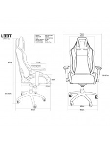 L33T-Gaming E-Sport Pro Gamingstol