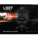 L33T-Gaming Elite V3 Gamingstol (tyg) - Röd