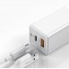 Utgångar: 2 PD + USB