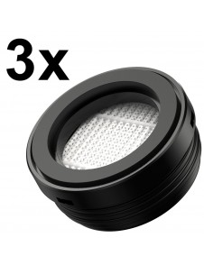 Baseus 3x filterpatron för Baseus A2 bildammsugare - Svart (CRXCQA2-A01)