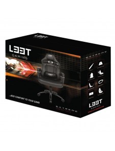 L33T-Gaming Extreme Gamingstol - Svart