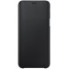 Samsung EF-WJ600CBEGWW Wallet Cover Bookcase med kortplats för Samsung Galaxy J6 2018 - Svart